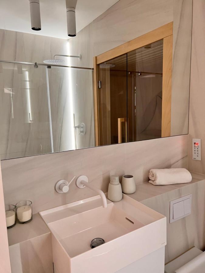 Krysztal Gorski Apartament Z Sauna シュチルク エクステリア 写真