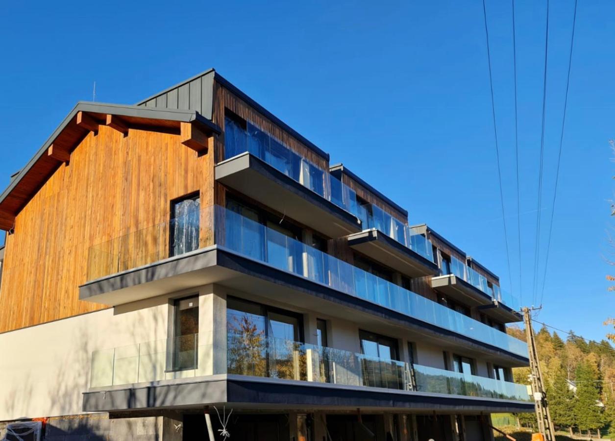 Krysztal Gorski Apartament Z Sauna シュチルク エクステリア 写真