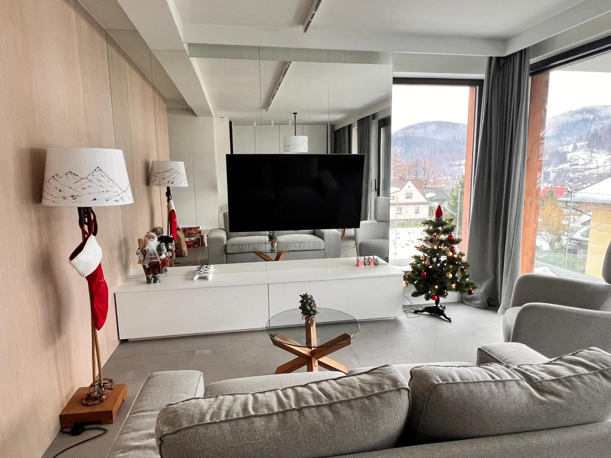 Krysztal Gorski Apartament Z Sauna シュチルク エクステリア 写真